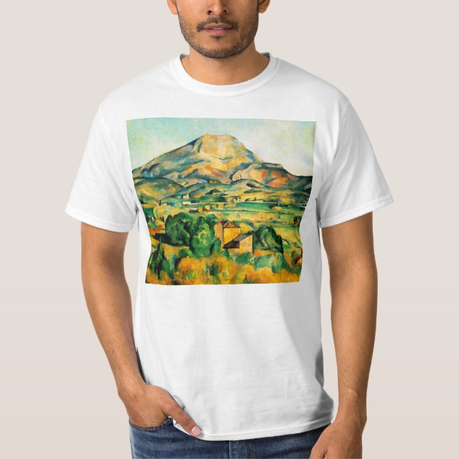 Camiseta del Santo-Victoire de Cezanne Mont (Anverso)