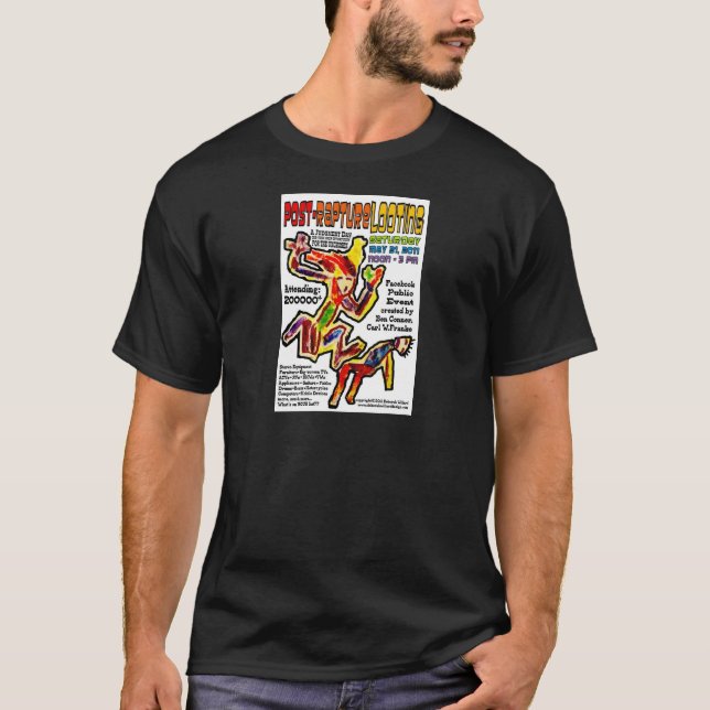 Camiseta del saqueo del Poste-Éxtasis (Anverso)