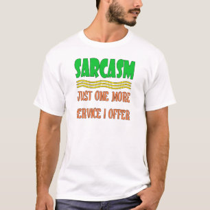 Camiseta del sarcasmo de los niños