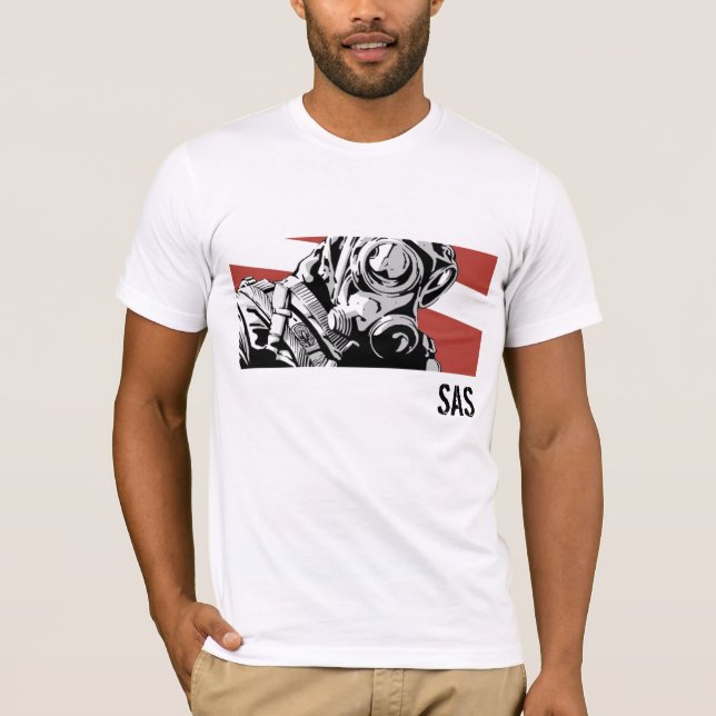 Camiseta del SAS (Anverso)