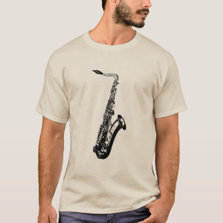 Camiseta del saxofón