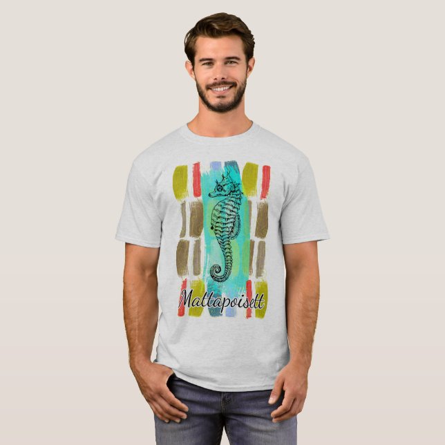 Camiseta del Seahorse de Mattapoisett (Anverso completo)