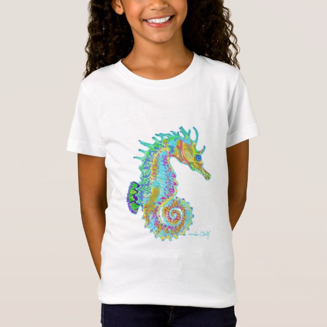 Camiseta del Seahorse del chica (Anverso)