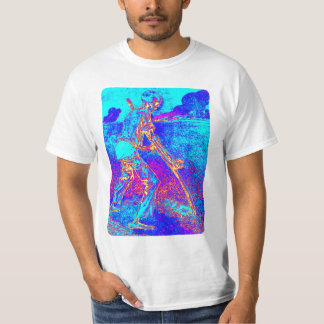 Camiseta del segador del art déco