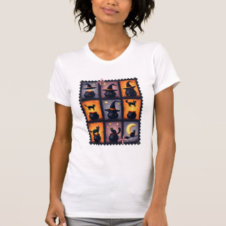 Camiseta del sello de Halloween
