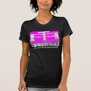 Camiseta del "sello" del rosa de la aptitud de la