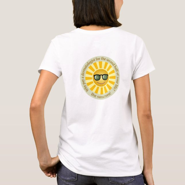 Camiseta del sentido de Sun (Reverso)