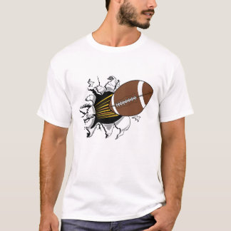 Camiseta del separador del fútbol