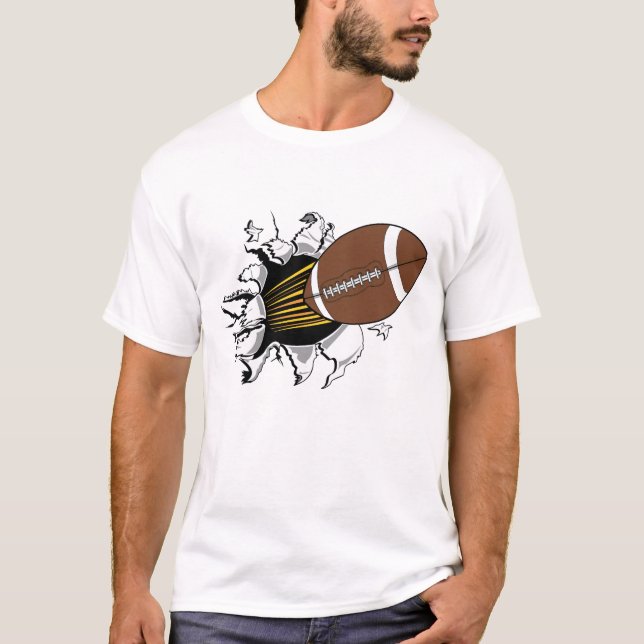 Camiseta del separador del fútbol (Anverso)