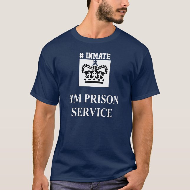 # camiseta del servicio del interno H.M.Prison (Anverso)