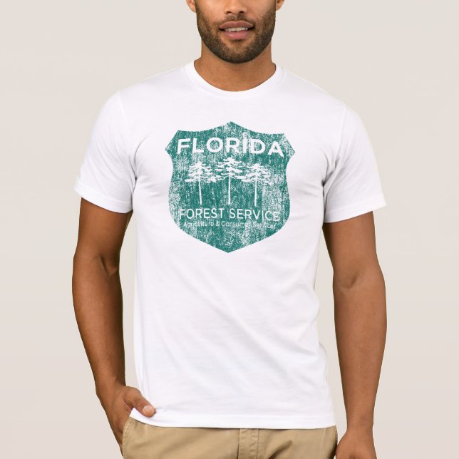 Camiseta del Servicio Forestal de la Florida (Anverso)