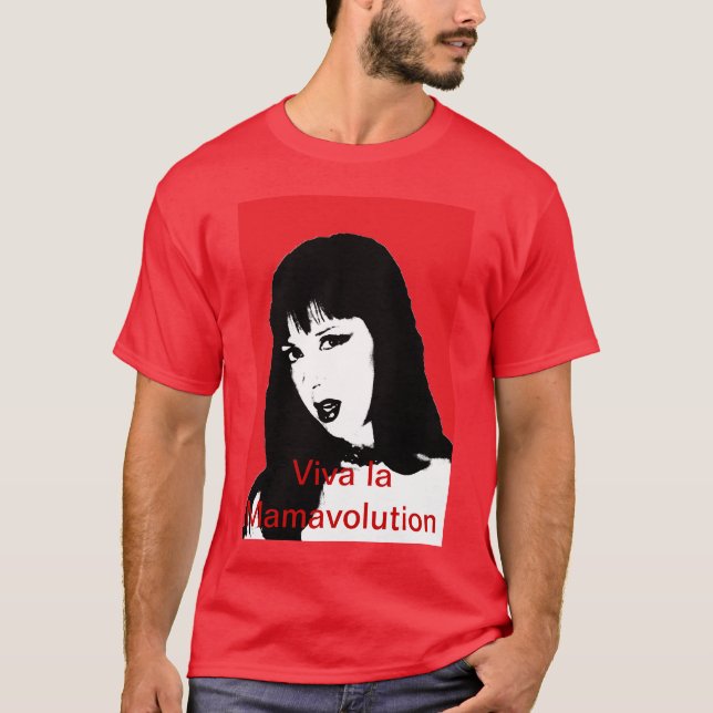 Camiseta del siempre del mamavolution del la del (Anverso)