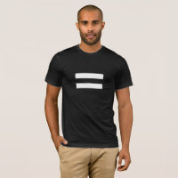 CAMISETA DEL SIGNO DE IGUALDAD DE "EQUALITÉ"