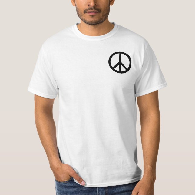 CAMISETA DEL SIGNO DE LA PAZ (Anverso)