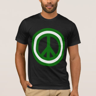Camiseta del signo de la paz de los hombres