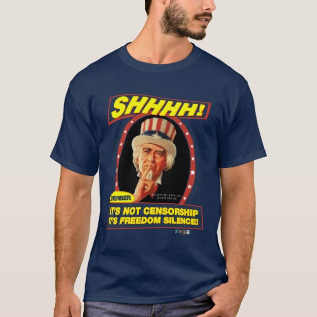 Camiseta del silencio de la libertad (Anverso)