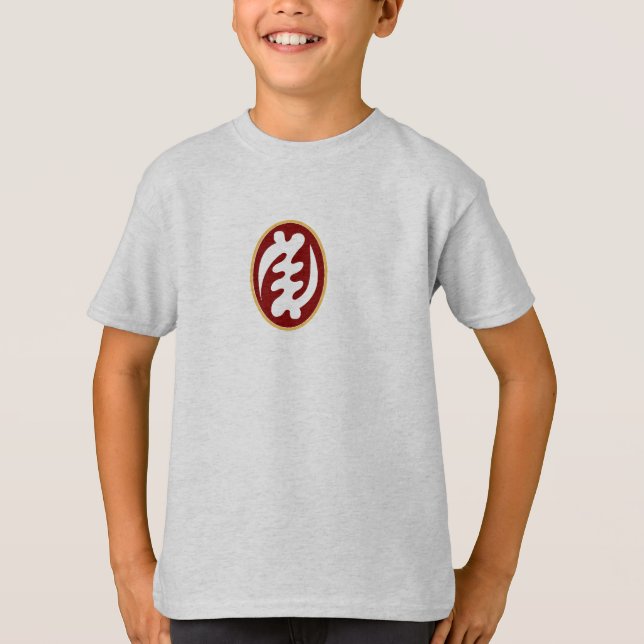 CAMISETA DEL SÍMBOLO DE ADINKRA (Anverso)