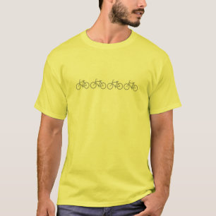 Camiseta del símbolo de la bici