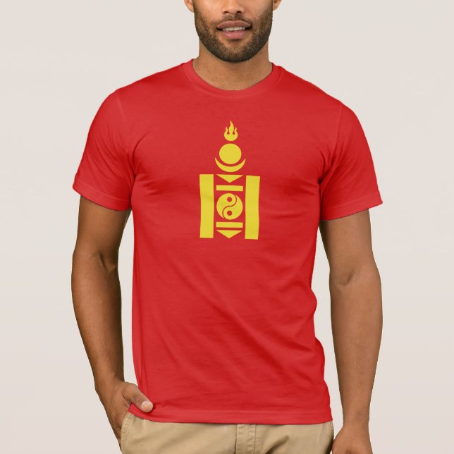 Camiseta del símbolo de Mongolia Soyombo (Anverso)