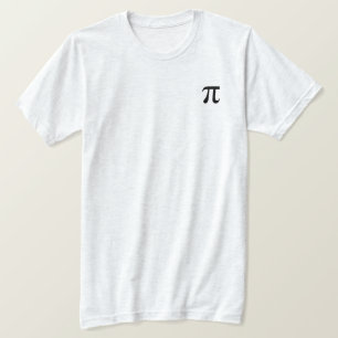 Camiseta del símbolo de Pi