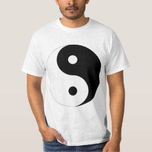 Camiseta del símbolo de Ying Yang
