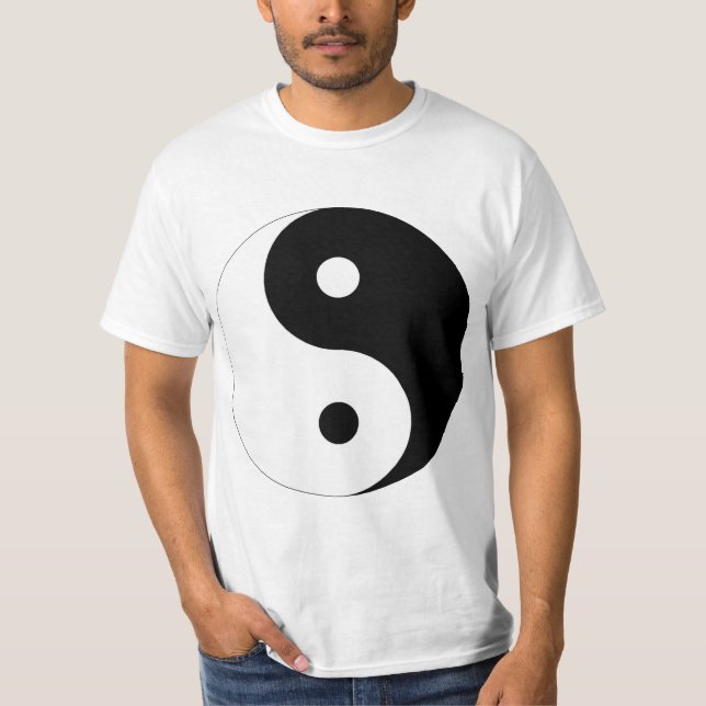 Camiseta del símbolo de Ying Yang (Anverso)
