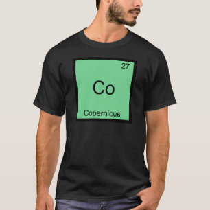 Camiseta del símbolo del elemento de química diver