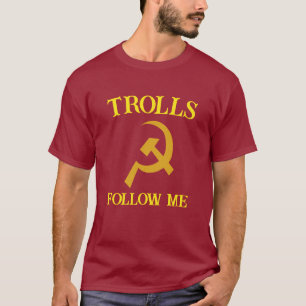 Camiseta del símbolo del troll ruso