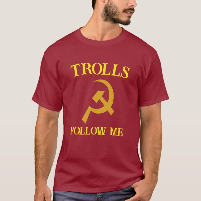Camiseta del símbolo del troll ruso (Anverso)