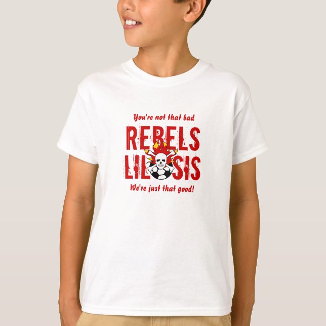 Camiseta del SIS de Lil de los rebeldes (Anverso)