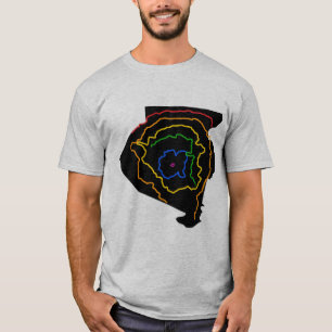Camiseta del sistema de la correa de Pittsburgh