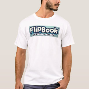 Camiseta del sistema de narración FLIPbOOK