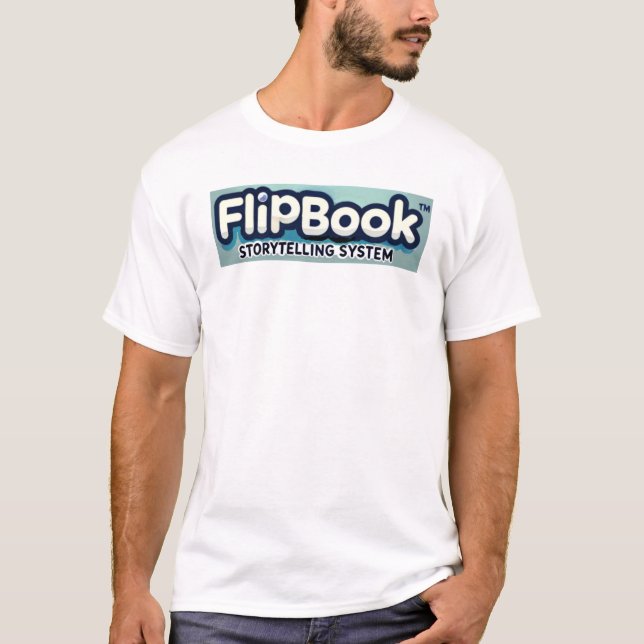 Camiseta del sistema de narración FLIPbOOK (Anverso)