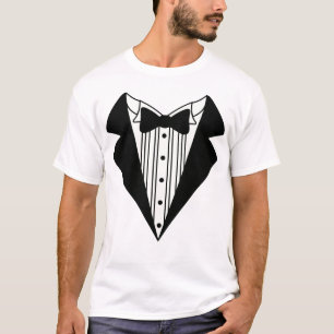 Camiseta del smoking