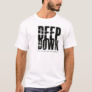 Camiseta del snob de la gramática