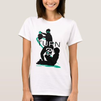 Camiseta del softball de la vuelta 2