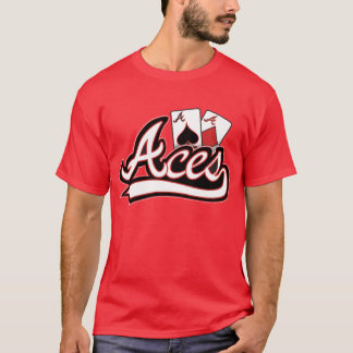 Camiseta del softball de los as