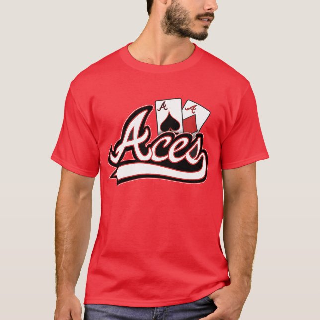 Camiseta del softball de los as (Anverso)