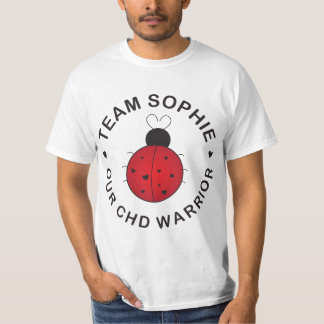 camiseta del sophie del equipo (blanca)
