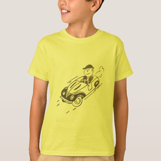 CAMISETA DEL SPORT-TEK DE LOS NIÑOS - CONDUCCIÓN (Anverso)