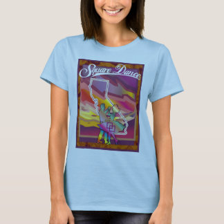 CAMISETA DEL SQUARE DANCE DE CALIFORNIA
