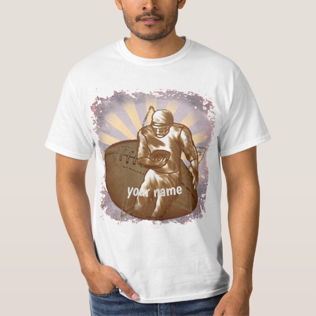 Camiseta del sucio jugador de fútbol (Anverso)