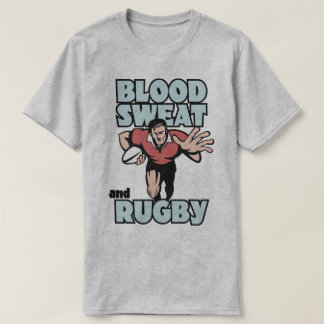 Camiseta del sudor de la sangre y de la fan de