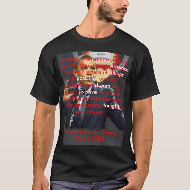 Camiseta del sueño americano (Anverso)