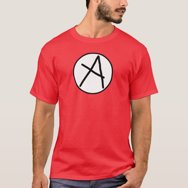 Camiseta del super héroe de Ak (Anverso)