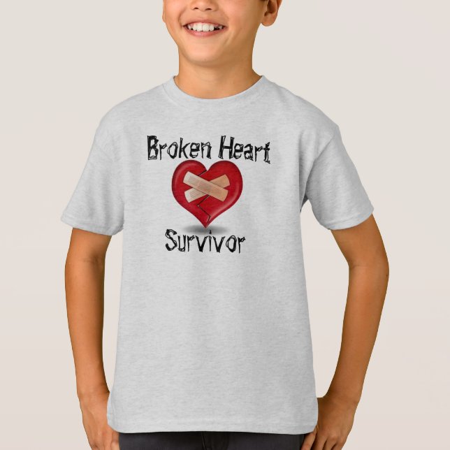 Camiseta del superviviente del corazón quebrado (Anverso)