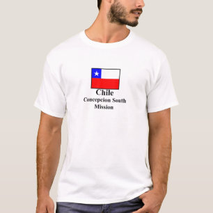 Camiseta del sur de la misión de Chile Concepció