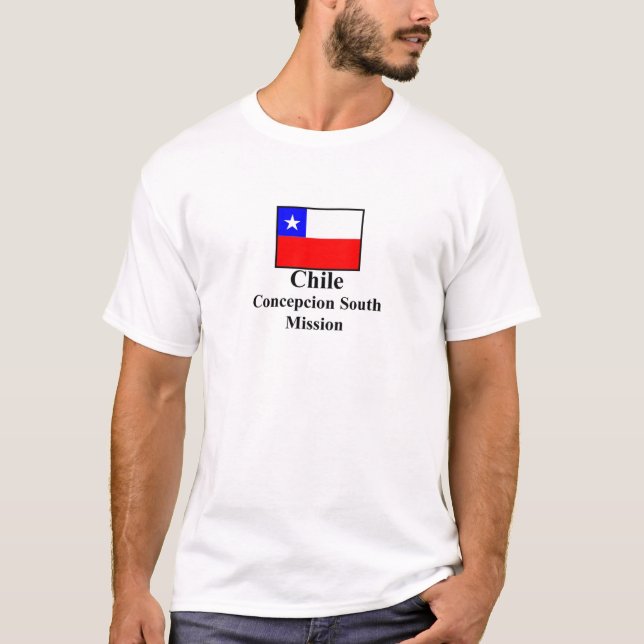 Camiseta del sur de la misión de Chile Concepción (Anverso)