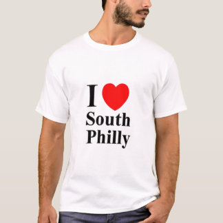 Camiseta del sur de Philly del amor de S I de los