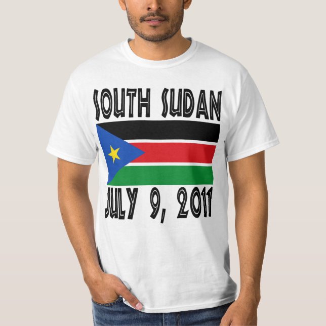 Camiseta del sur de Sudán (Anverso)